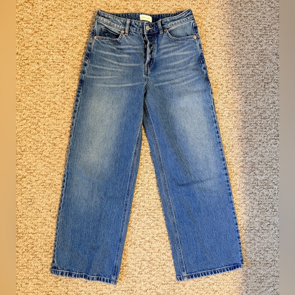 OAK + FORT Denim - OAK + FORT Straight-Leg Jeans